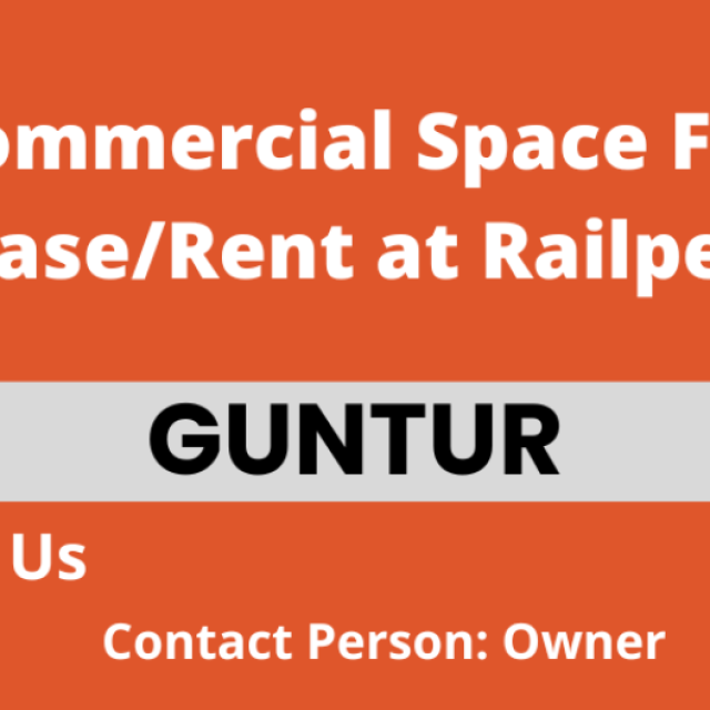 Commercial Space For Lease / Rent at Railpet, Guntur