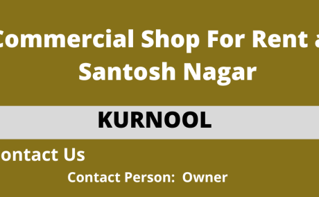 Commercial Shop For Rent at Santosh Nagar, Kurnool